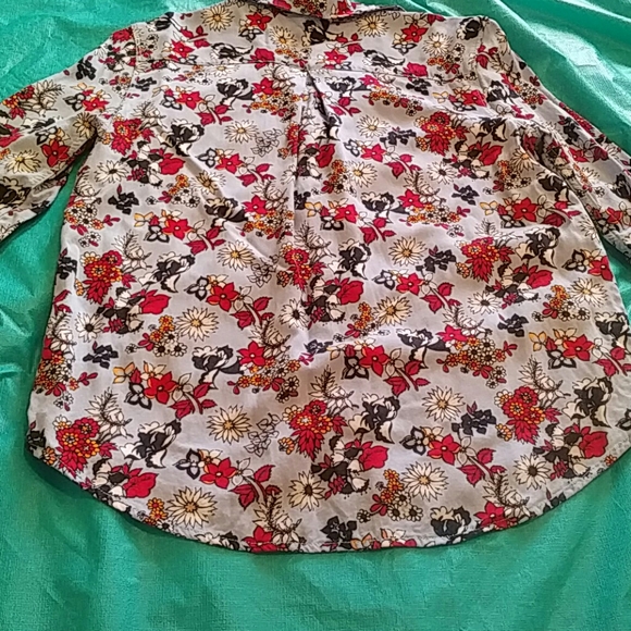 🌺 Calvin Klein Long Sleeve Blouse - Picture 7 of 12